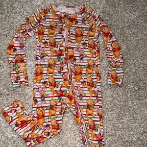 Kids Winnie the Pooh Christmas Bamboo Zippy